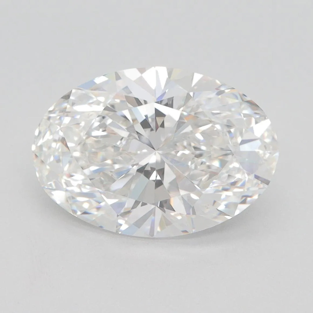 3.30ct Oval Lab Grown Diamond (Colour F, Clarity IF, IGI Certified)