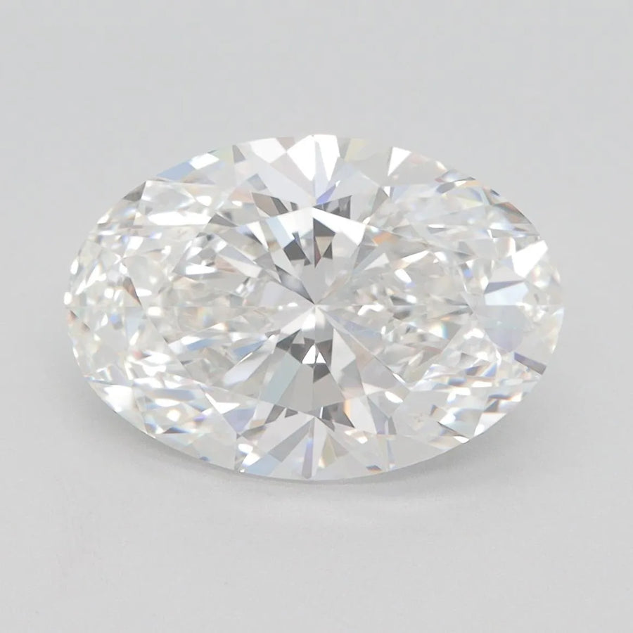 3.30ct Oval Lab Grown Diamond (Colour F, Clarity IF, IGI Certified)
