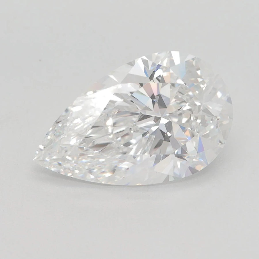 3.30ct Pear Lab Grown Diamond (Colour E, Clarity VVS2, GIA Certified)