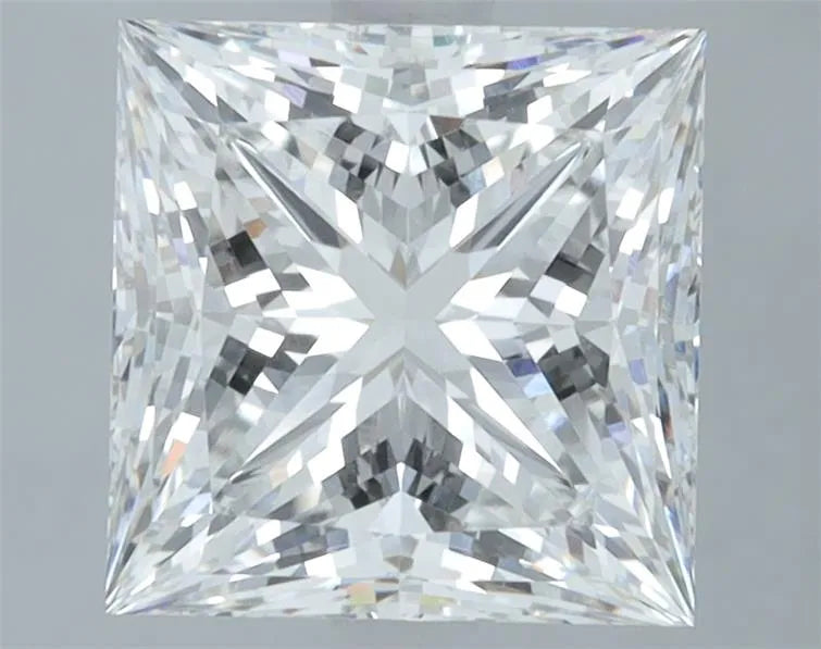 3.30ct Princess Lab Grown Diamond (Colour F, Clarity VVS2, IGI Certified)