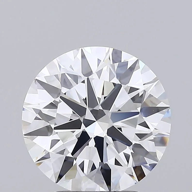 3.30ct Round Lab Grown Diamond (Colour D, Clarity IF, Cut ID, IGI Certified)