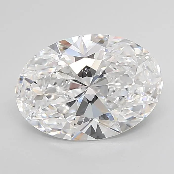 3.31ct Oval Lab Grown Diamond (Colour D, Clarity VVS1, Cut EX, IGI Certified)