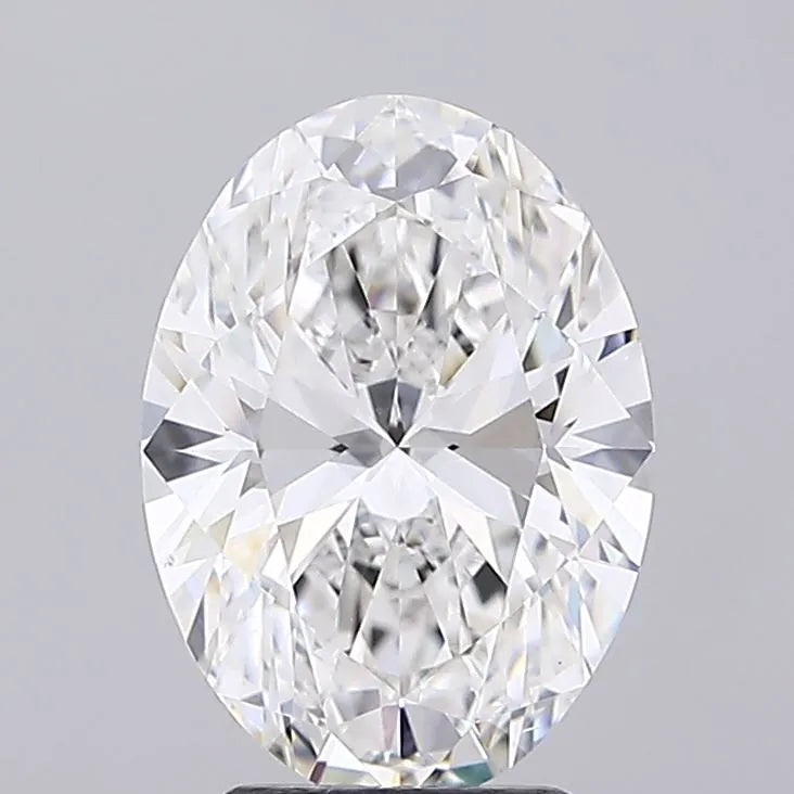 3.31ct Oval Lab Grown Diamond (Colour F, Clarity VS1, IGI Certified)