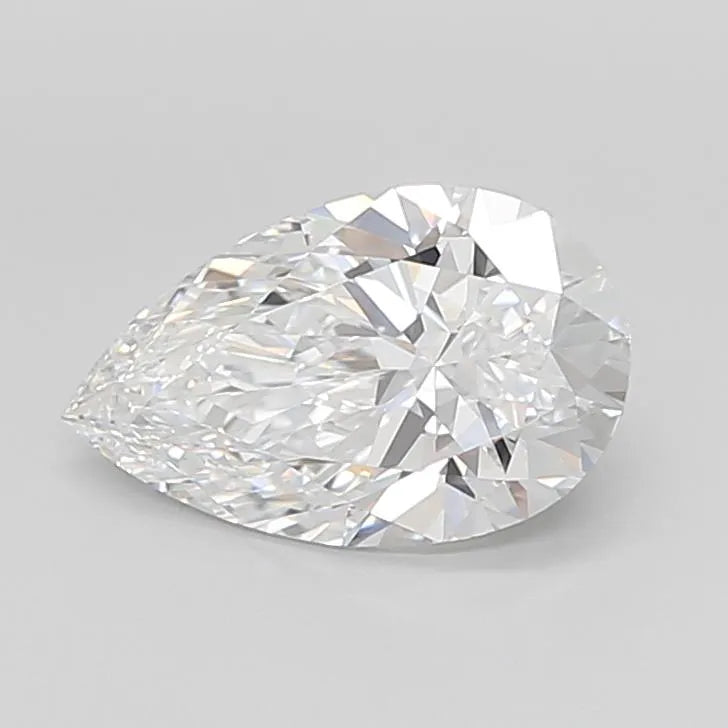 3.31ct Pear Lab Grown Diamond (Colour E, Clarity VVS1, Cut EX, IGI Certified)