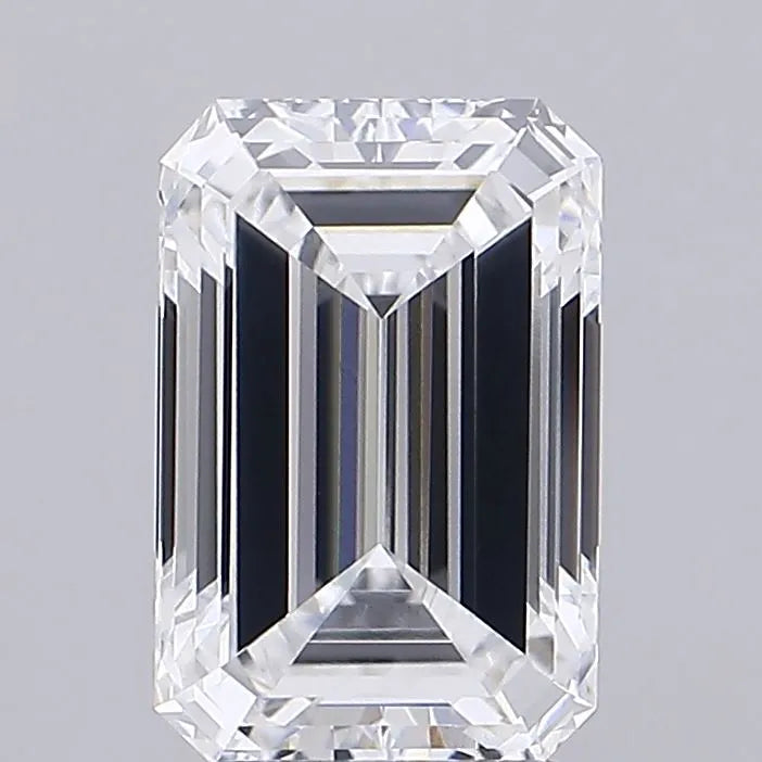 3.32ct Emerald Lab Grown Diamond (Colour D, Clarity VVS2, IGI Certified)