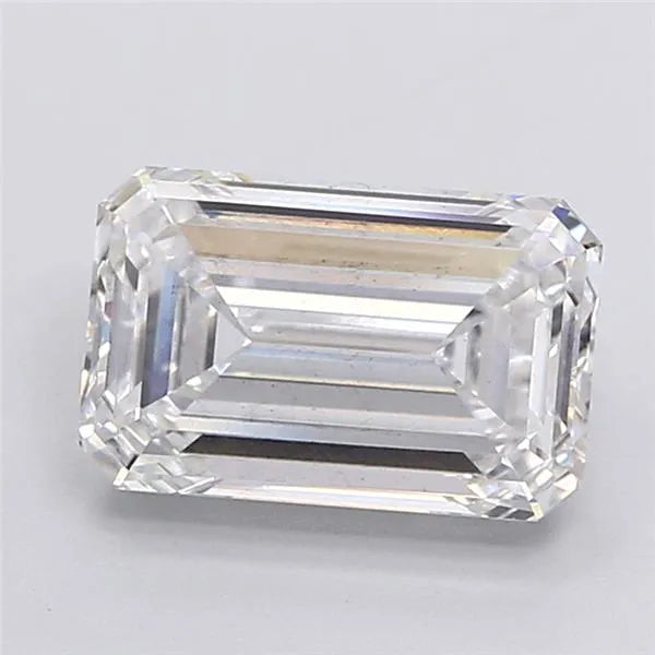 3.32ct Emerald Lab Grown Diamond (Colour E, Clarity SI1, IGI Certified)