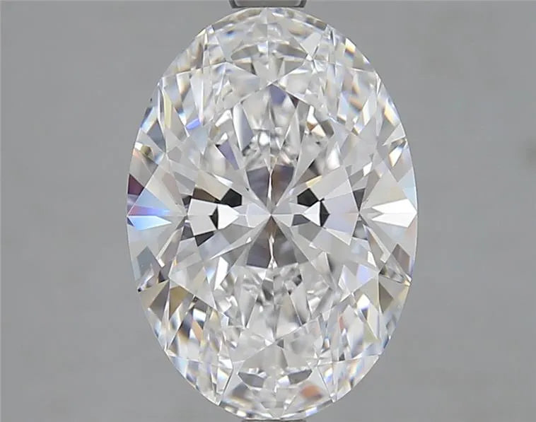 3.32ct Oval Lab Grown Diamond (Colour D, Clarity VVS1, IGI Certified)