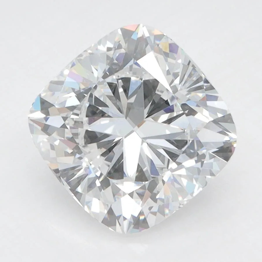 3.33ct Cushion modified Lab Grown Diamond (Colour D, Clarity VVS1, IGI Certified)