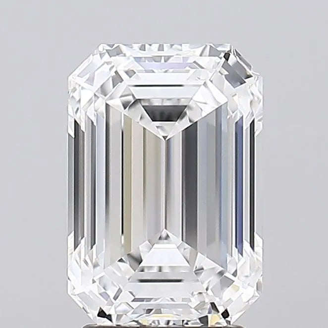 3.33ct Emerald Lab Grown Diamond (Colour D, Clarity FL, IGI Certified)