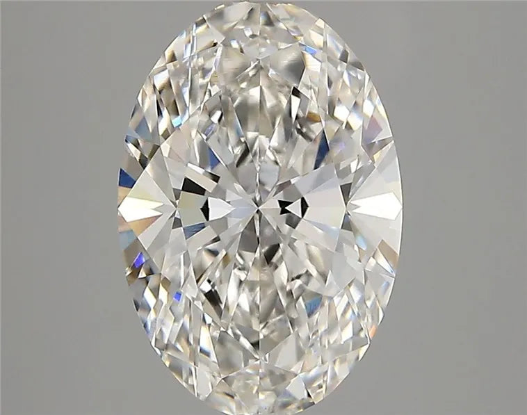 3.33ct Oval Lab Grown Diamond (Colour F, Clarity VVS1, IGI Certified)