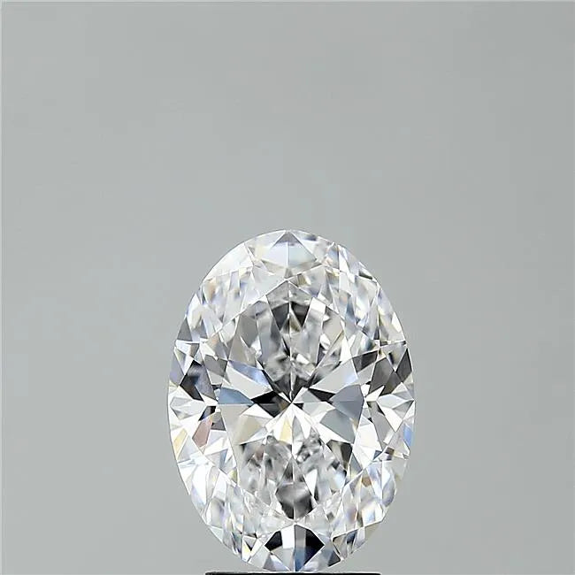 3.34ct Oval Lab Grown Diamond (Colour D, Clarity VVS2, IGI Certified)