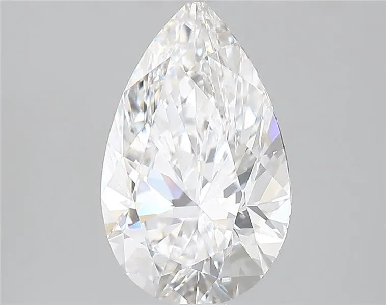 3.34ct Pear Lab Grown Diamond (Colour D, Clarity VVS2, IGI Certified)