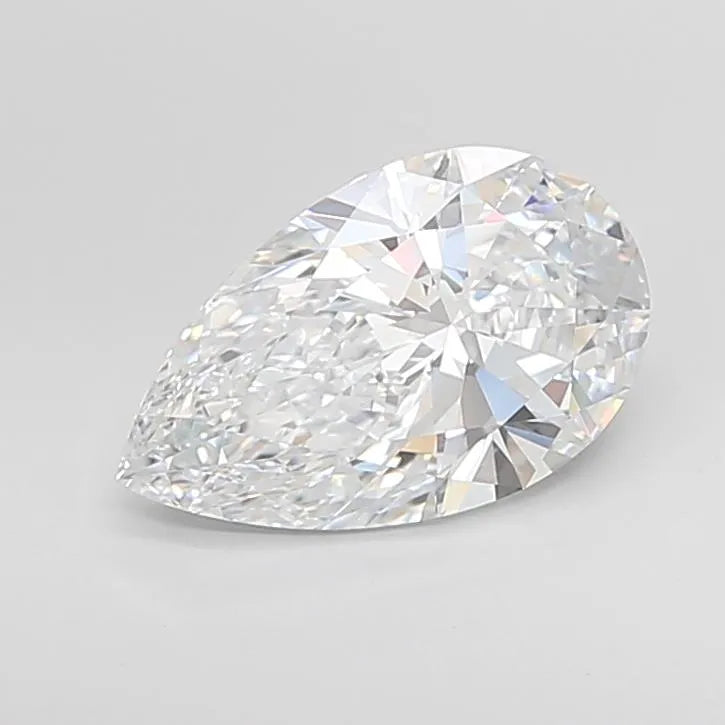 3.35ct Pear Lab Grown Diamond (Colour E, Clarity VVS2, IGI Certified)