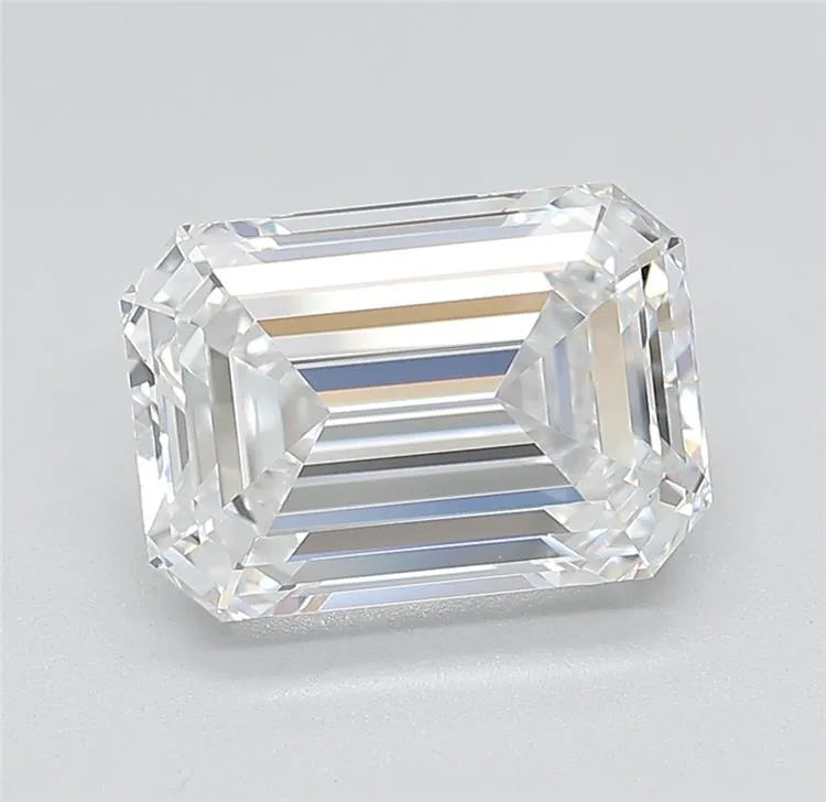 3.36ct Emerald Lab Grown Diamond (Colour D, Clarity VVS1, GIA Certified)
