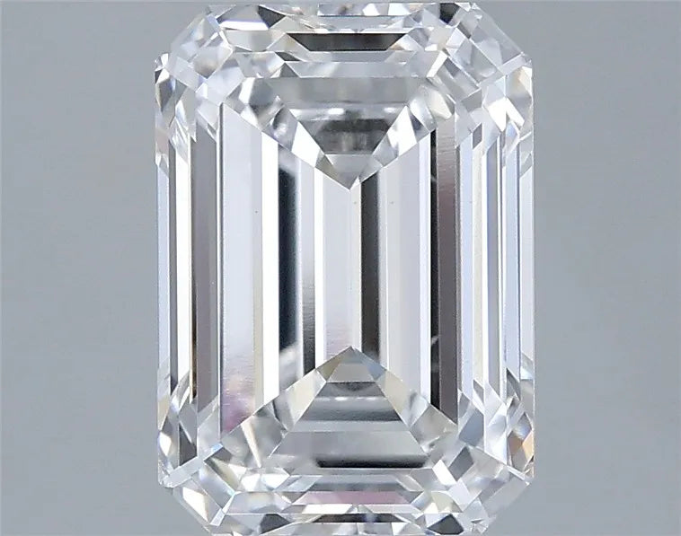 3.36ct Emerald Lab Grown Diamond (Colour D, Clarity VVS2, IGI Certified)
