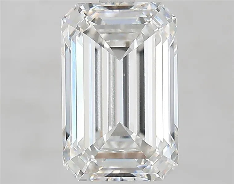 3.36ct Emerald Lab Grown Diamond (Colour F, Clarity VVS2, IGI Certified)