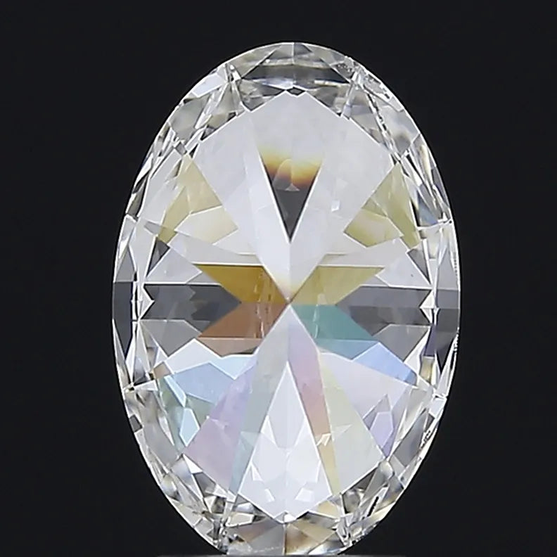 3.36ct Oval Lab Grown Diamond (Colour G, Clarity VVS2, IGI Certified)