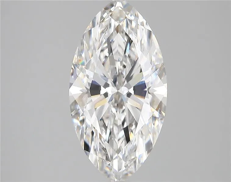 3.37ct Marquise Lab Grown Diamond (Colour E, Clarity VVS2, IGI Certified)