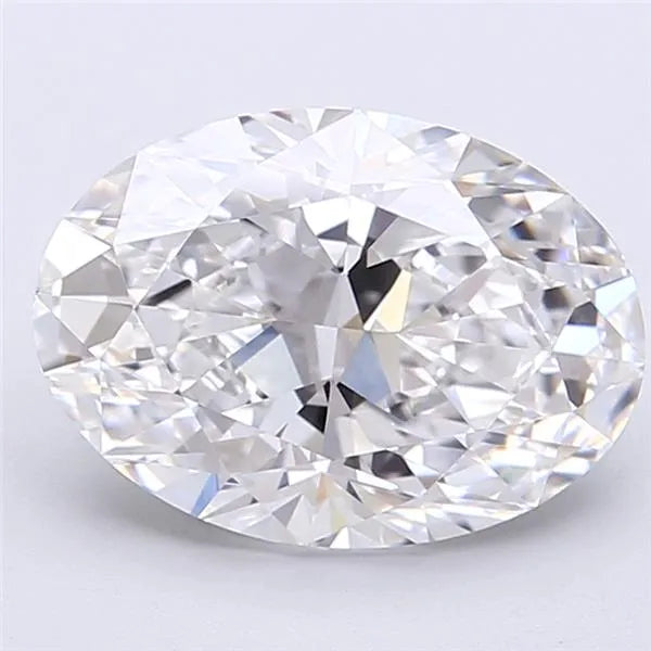 3.37ct Oval Lab Grown Diamond (Colour D, Clarity VVS1, IGI Certified)
