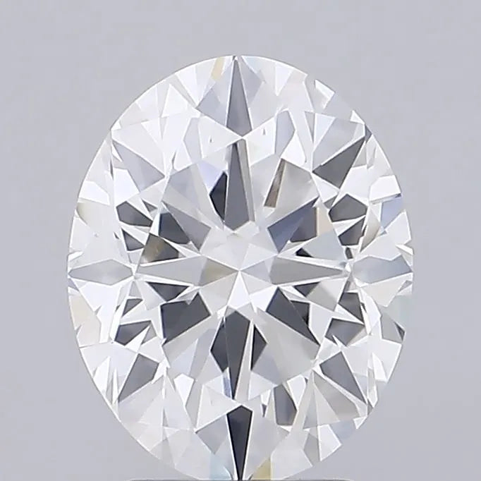 3.37ct Oval Lab Grown Diamond (Colour E, Clarity VVS1, IGI Certified)