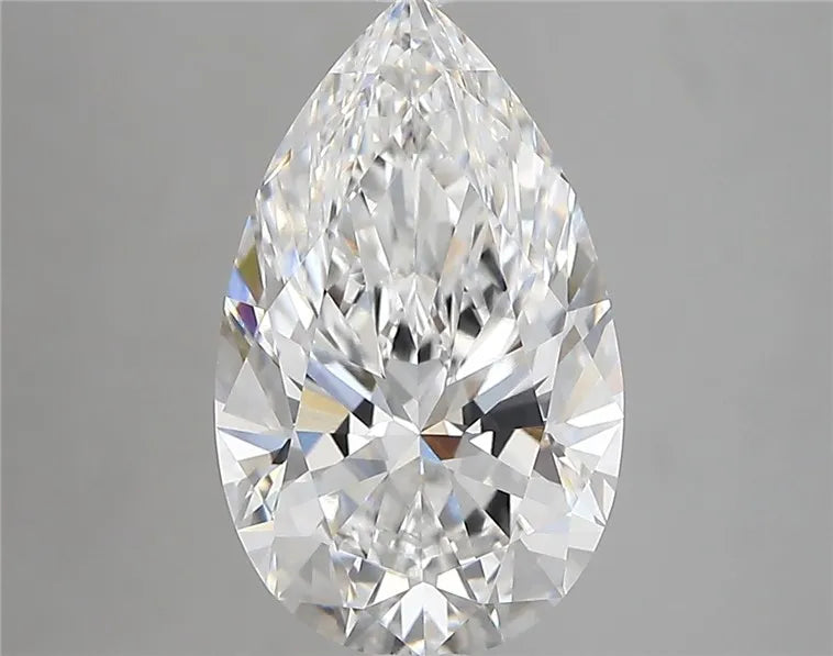 3.37ct Pear Lab Grown Diamond (Colour D, Clarity VVS1, IGI Certified)