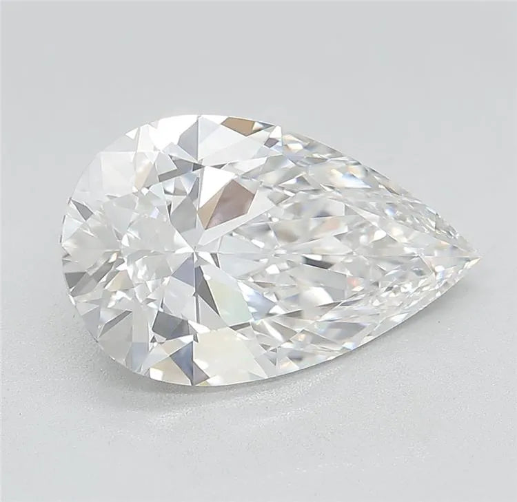 3.37ct Pear Lab Grown Diamond (Colour E, Clarity VVS2, Cut EX, IGI Certified)