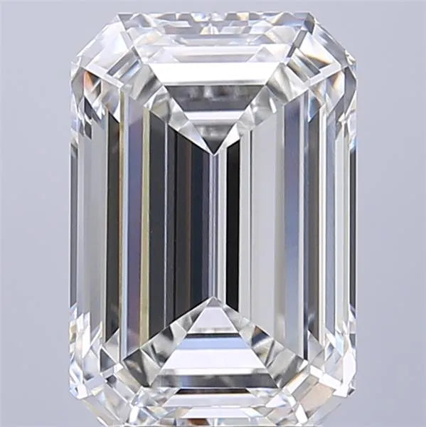 3.38ct Emerald Lab Grown Diamond (Colour F, Clarity VVS1, IGI Certified)