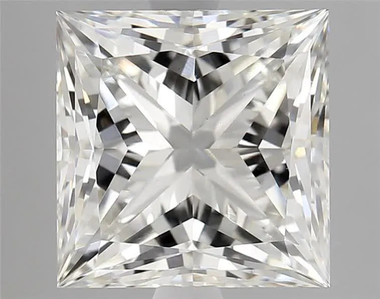 3.38ct Princess Lab Grown Diamond (Colour G, Clarity VS1, IGI Certified)