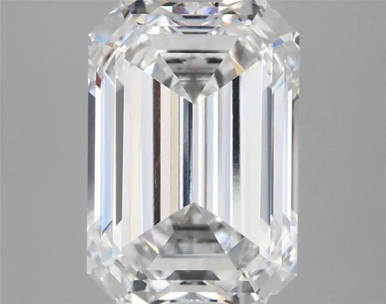 3.39ct Emerald Lab Grown Diamond (Colour D, Clarity FL, IGI Certified)