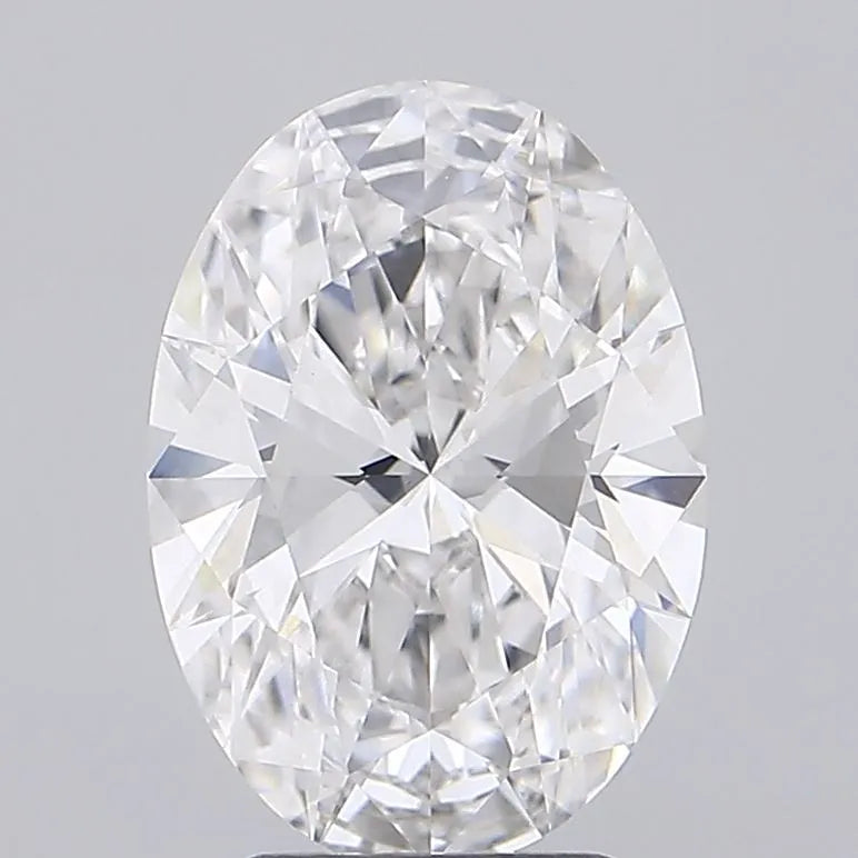 3.39ct Oval Lab Grown Diamond (Colour F, Clarity VS1, IGI Certified)