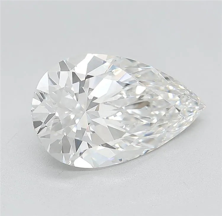 3.39ct Pear Lab Grown Diamond (Colour E, Clarity VVS2, Cut EX, IGI Certified)
