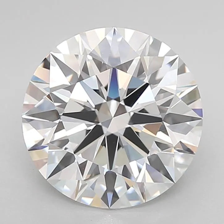 3.39ct Round Lab Grown Diamond (Colour D, Clarity IF, Cut ID, IGI Certified)