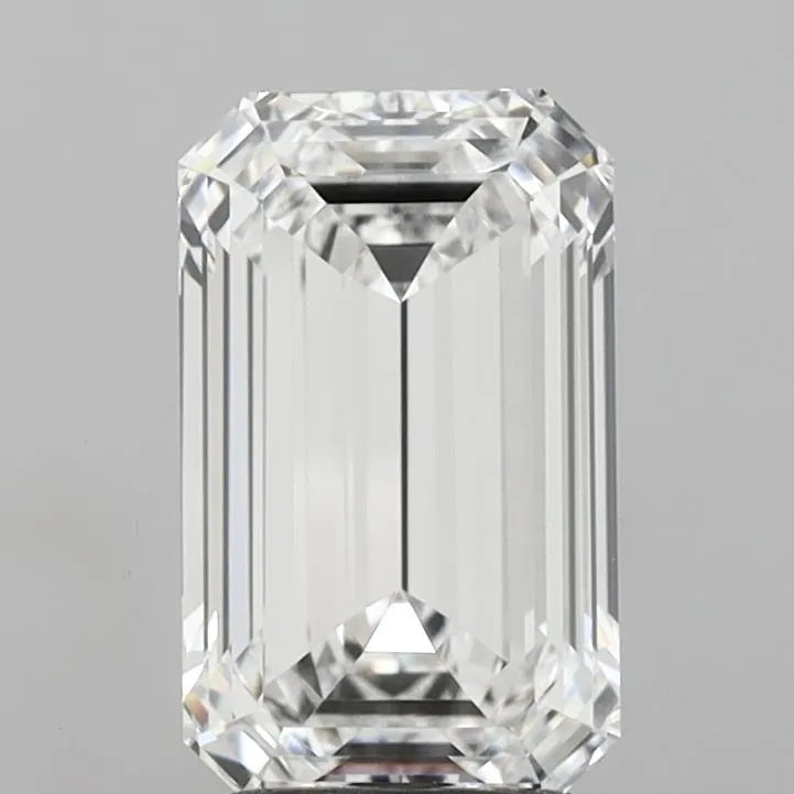 3.40ct Emerald Lab Grown Diamond (Colour D, Clarity VVS2, IGI Certified)