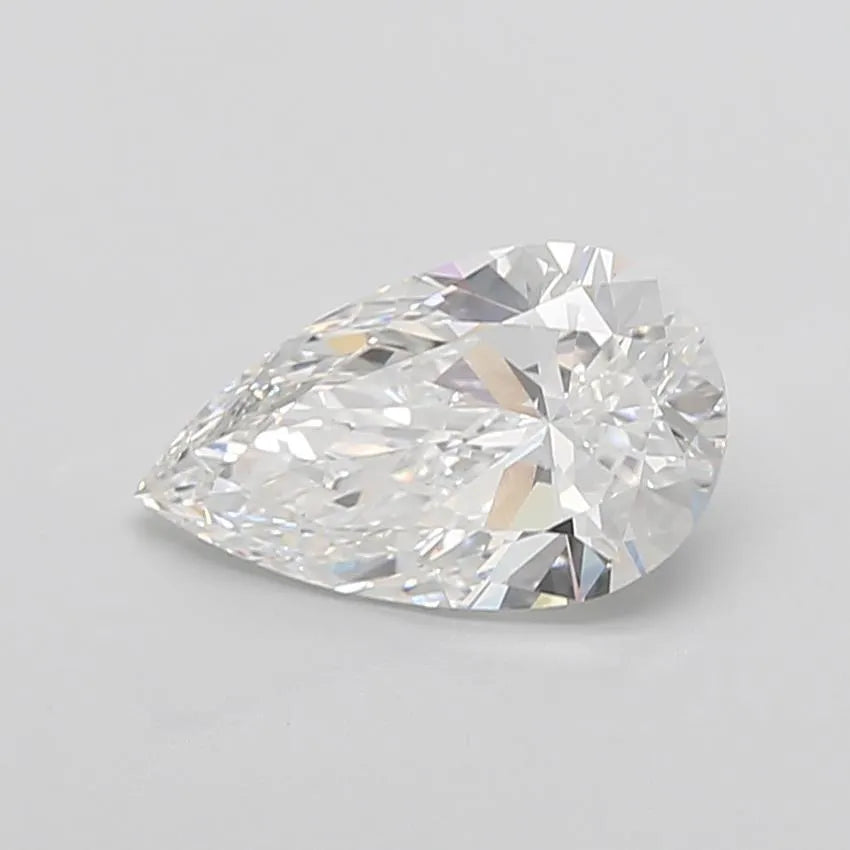 3.40ct Pear Lab Grown Diamond (Colour F, Clarity VVS2, IGI Certified)