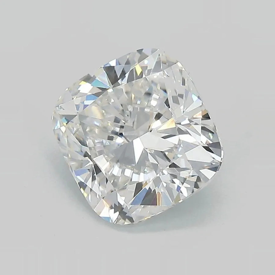 3.41ct Cushion modified Lab Grown Diamond (Colour E, Clarity VVS2, IGI Certified)