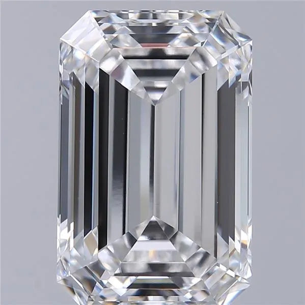 3.41ct Emerald Lab Grown Diamond (Colour D, Clarity VS1, IGI Certified)