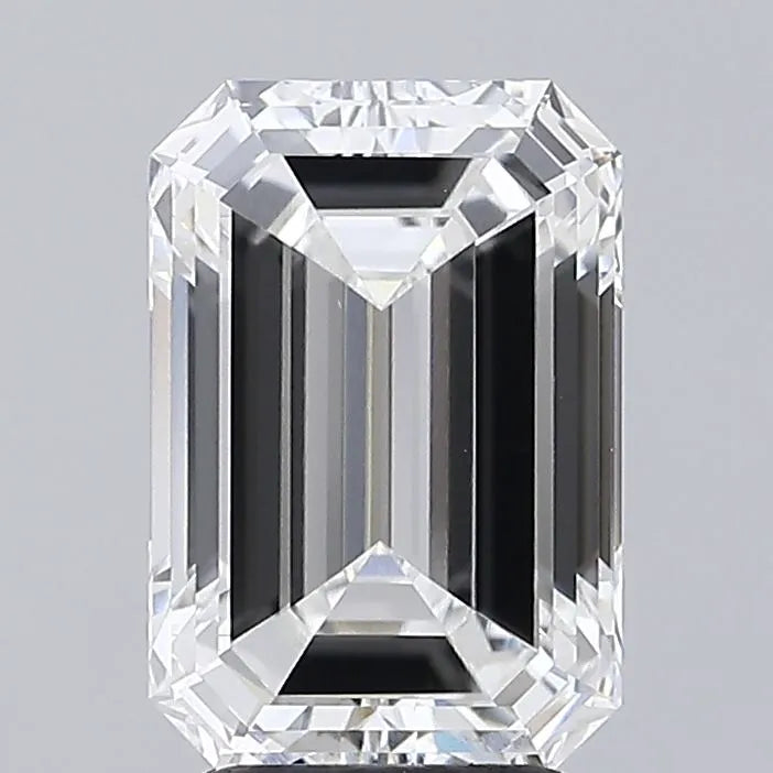 3.41ct Emerald Lab Grown Diamond (Colour F, Clarity VVS2, IGI Certified)
