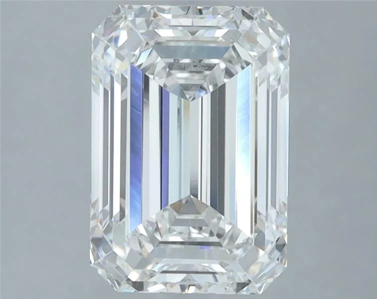 3.41ct Emerald Lab Grown Diamond (Colour F, Clarity VVS2, IGI Certified)