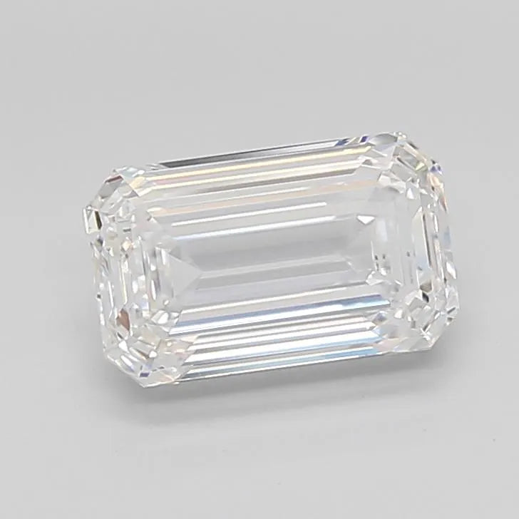 3.42ct Emerald Lab Grown Diamond (Colour D, Clarity VVS1, IGI Certified)