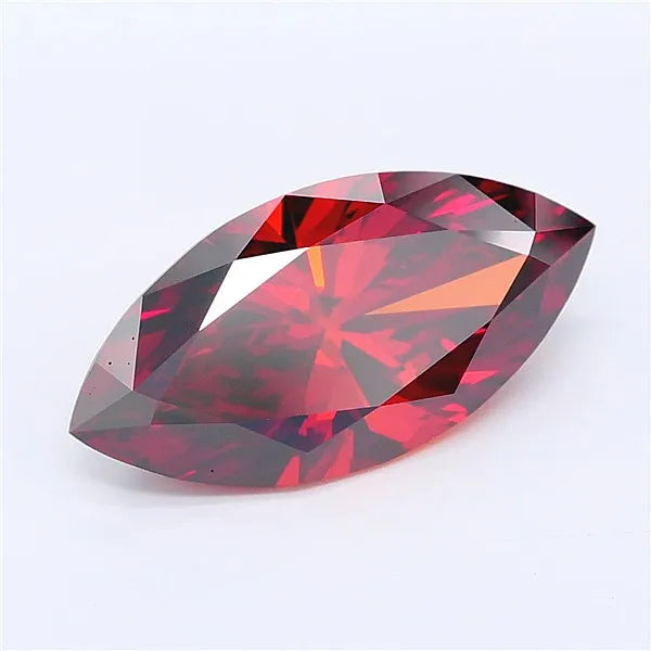 3.43ct Marquise Lab Grown Diamond (Colour Fancy Deep Orange, Clarity VS1, IGI Certified)