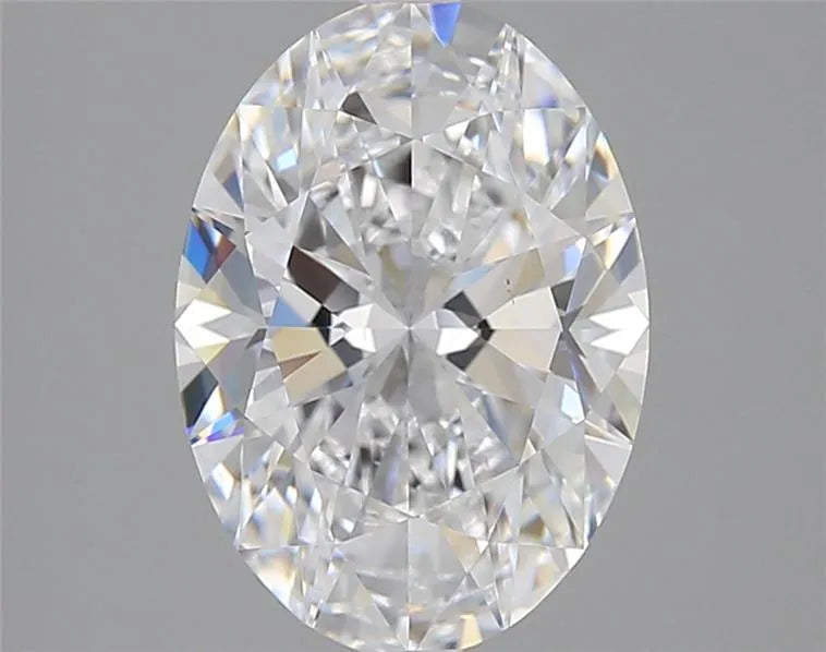 3.43ct Oval Lab Grown Diamond (Colour D, Clarity VS1, IGI Certified)