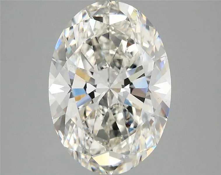 3.43ct Oval Lab Grown Diamond (Colour G, Clarity VS1, IGI Certified)