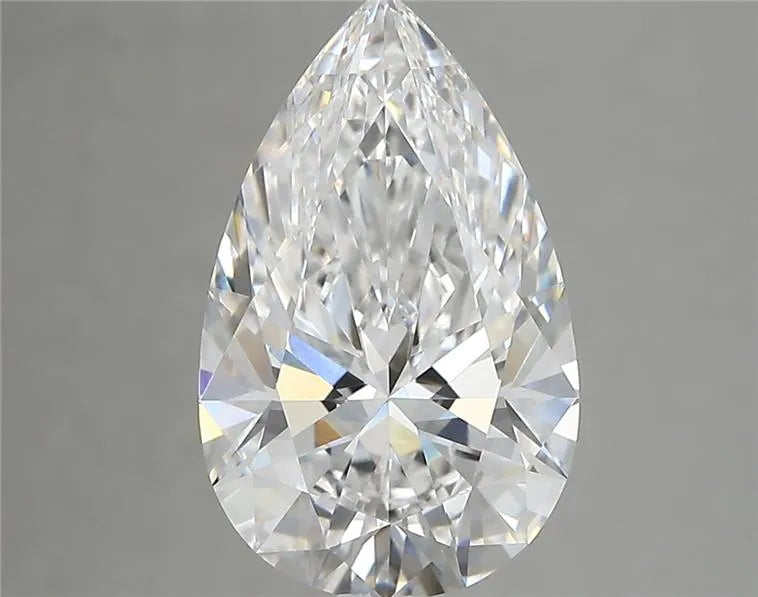 3.43ct Pear Lab Grown Diamond (Colour E, Clarity VVS1, IGI Certified)