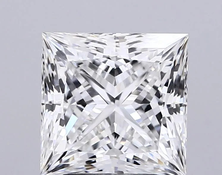 3.43ct Princess Lab Grown Diamond (Colour D, Clarity VVS1, IGI Certified)