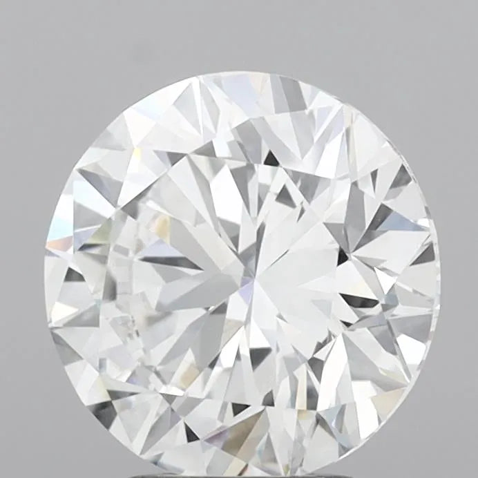 3.44ct Round Lab Grown Diamond (Colour E, Clarity VVS2, Cut EX, IGI Certified)