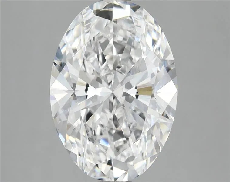 3.45ct Oval Lab Grown Diamond (Colour D, Clarity VVS2, IGI Certified)