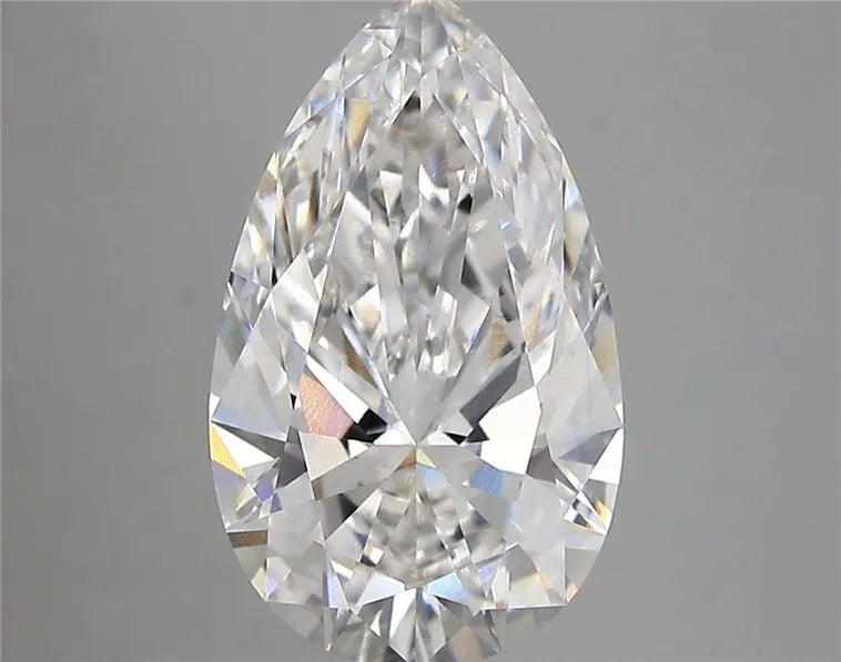 3.45ct Pear Lab Grown Diamond (Colour F, Clarity VVS2, IGI Certified)