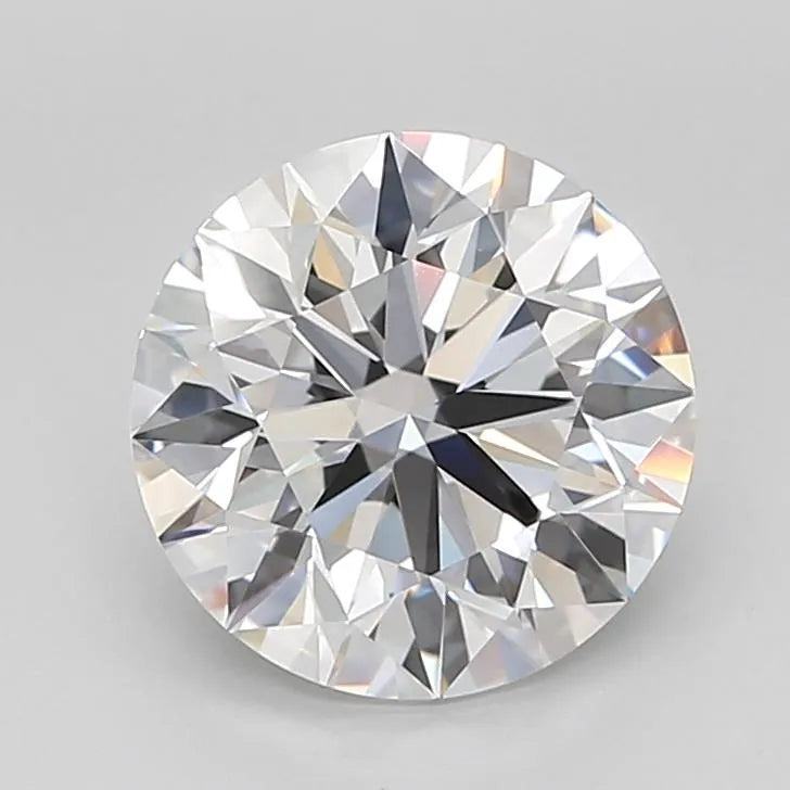 3.45ct Round Lab Grown Diamond (Colour D, Clarity IF, Cut ID, IGI Certified)