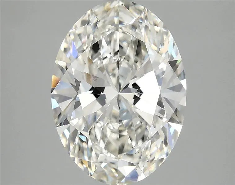 3.46ct Oval Lab Grown Diamond (Colour G, Clarity VS2, IGI Certified)