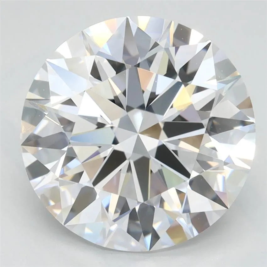 3.46ct Round Lab Grown Diamond (Colour D, Clarity IF, Cut ID, IGI Certified)